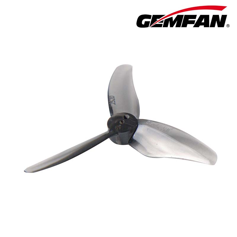 Drone Racing Propeller - Śmigło Gemfan Hurricane 2520-3 2,5-calowe, 3-łopatowe