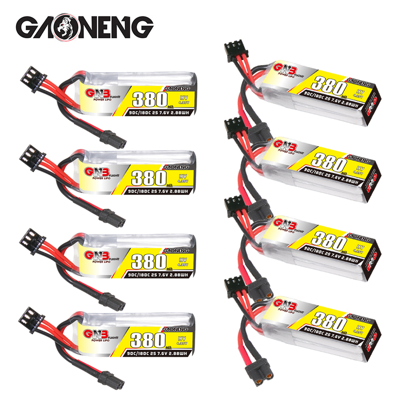 Drone Racing Battery - Akumulator Lipo GNB 2S 7.6V 380mAh