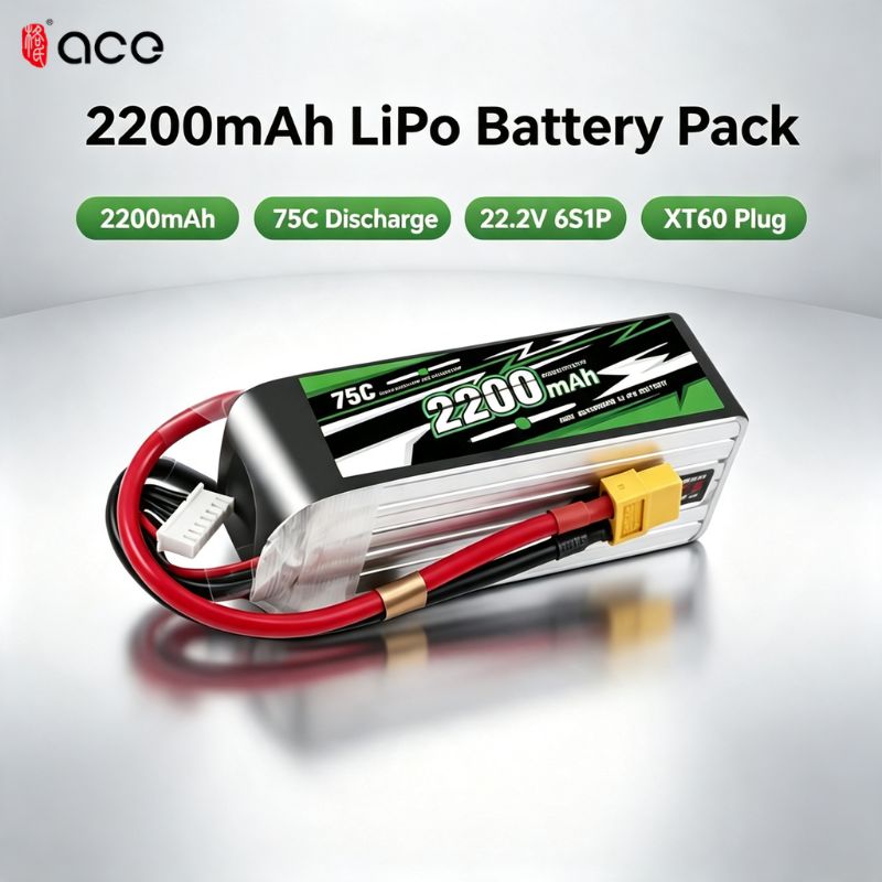 Drone Racing Battery - NOWA bateria Gens ACE 22.2V Lipo