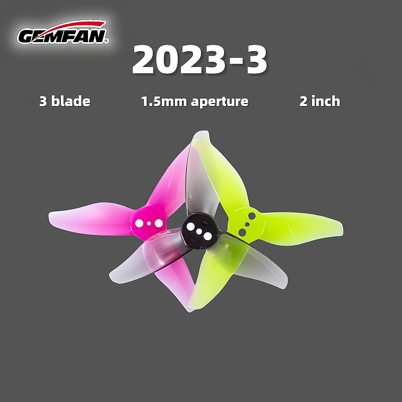 Gemfan 2023 trójłopatkowa śrub – Drone Racing Gate recenzja i cena