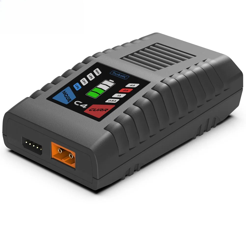 Ładowarka ToolkitRC C4 50W 5A  – Drone Racing Charger recenzja i cena