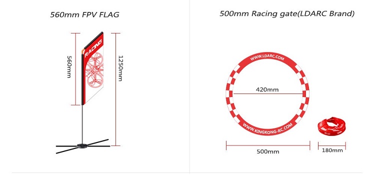 Dron FPV Racer Flag Quad Whoop – Drone Racing Gate recenzja i cena