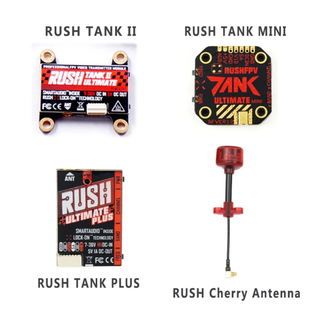 RUSH TANK Ultimate II/Mini/PLU – Drone Racing Frame recenzja i cena